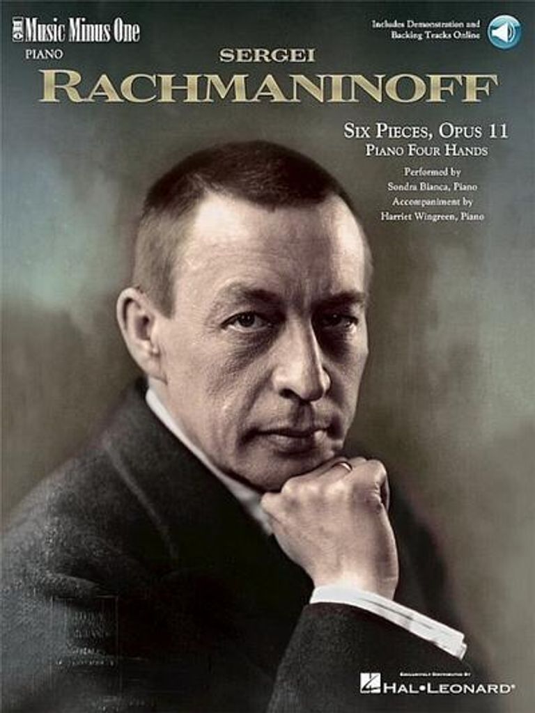 Rachmaninov - Sechs Stücke, Opus 11: Musik Minus Eins Klavier (Buch/Online Audio)
