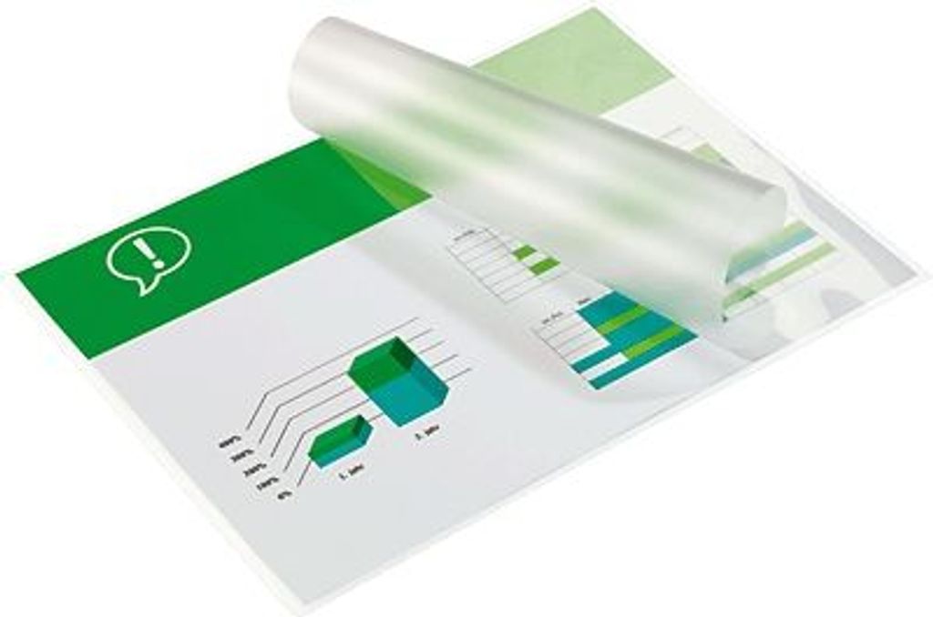GBC Laminierfolientasche DIN A4 glänzend 150 mic 100 Stück