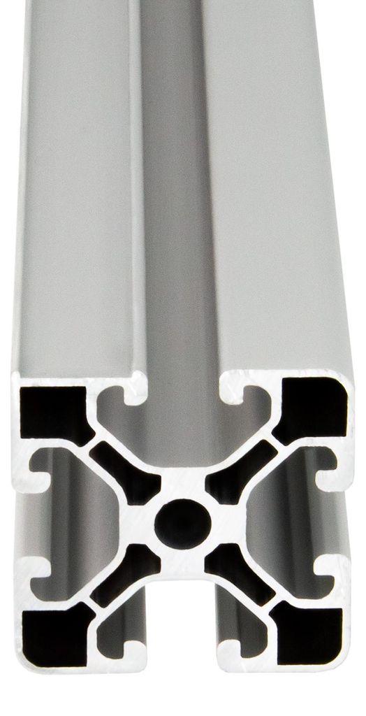 SCHMIDT systemprofile 2000mm Aluminium Profil 40x40mm Nut 8 Produktbild 