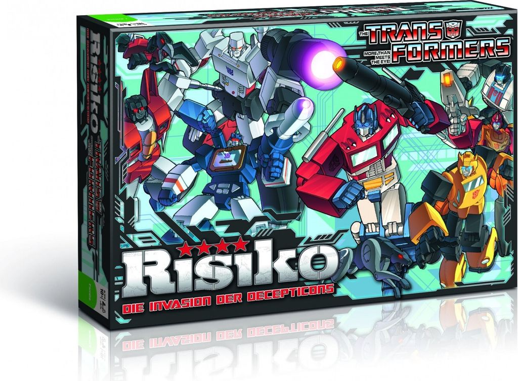 Risiko Transformers retro Spiel Brettspiel Gesellschaftsspiel