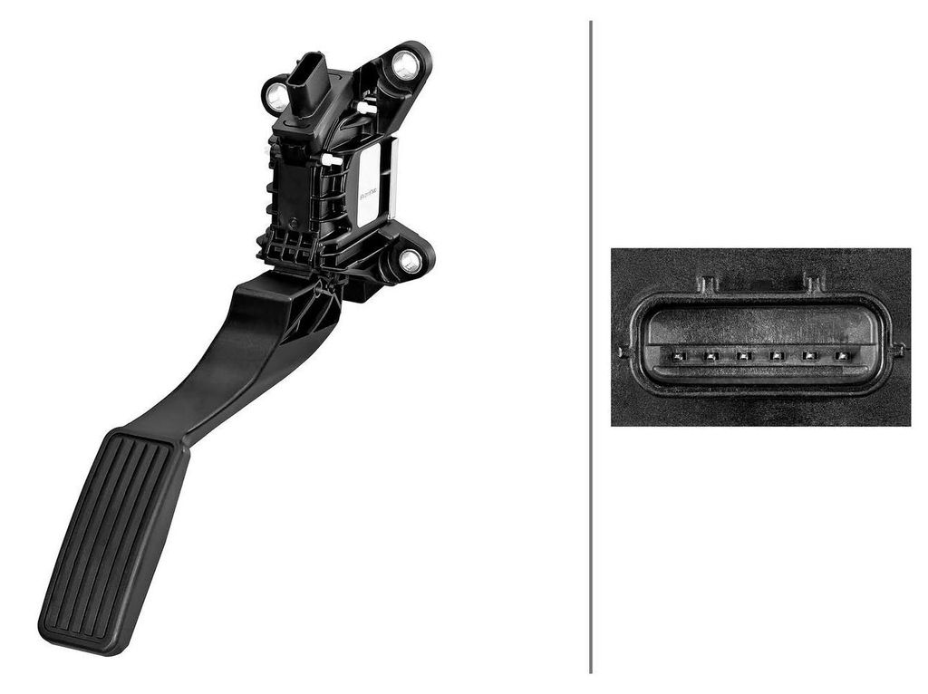 Sensor Fahrpedalstellung CVT-Automatik 6-polig HELLA für HONDA JAZZ