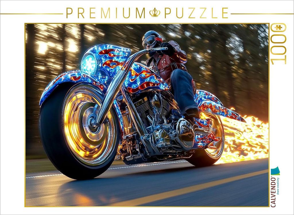 CALVENDO Puzzle Ein Motiv aus dem Kalender Ziro Rider | 1000 Teile Lege-Größe 64x48cm Foto-Puzzle für glückliche Stunden