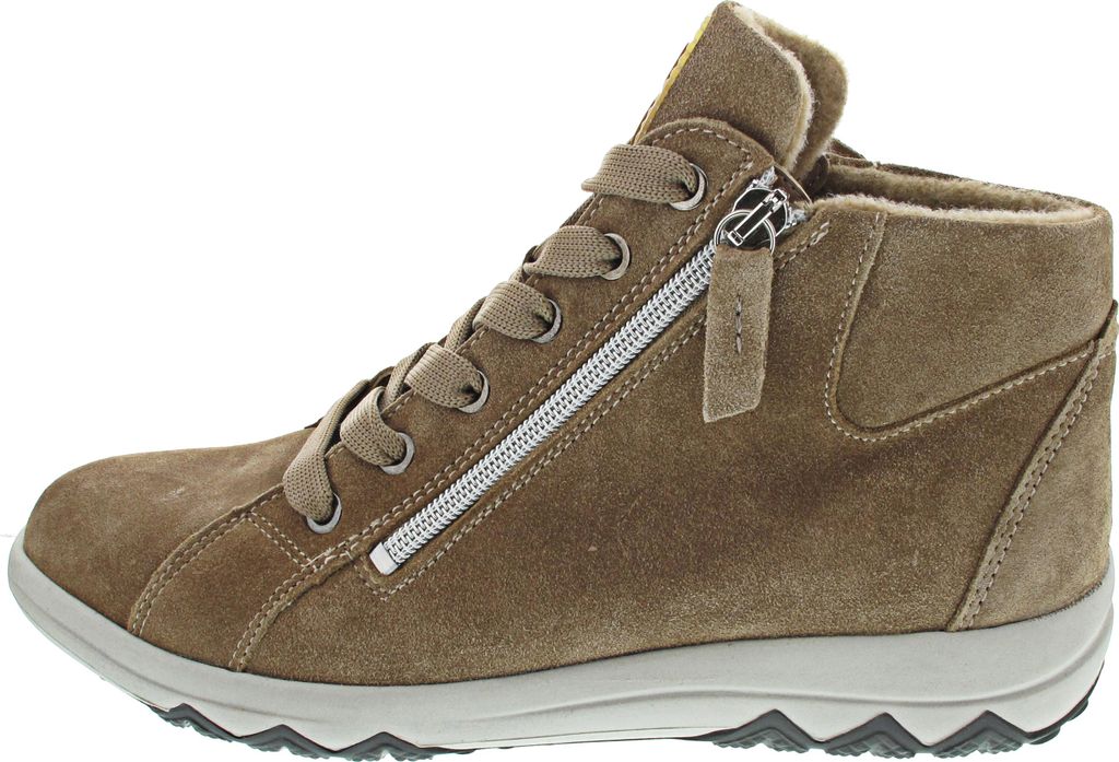 Waldläufer H-Teresa Schnürstiefel Beige in Gr. 38.5
