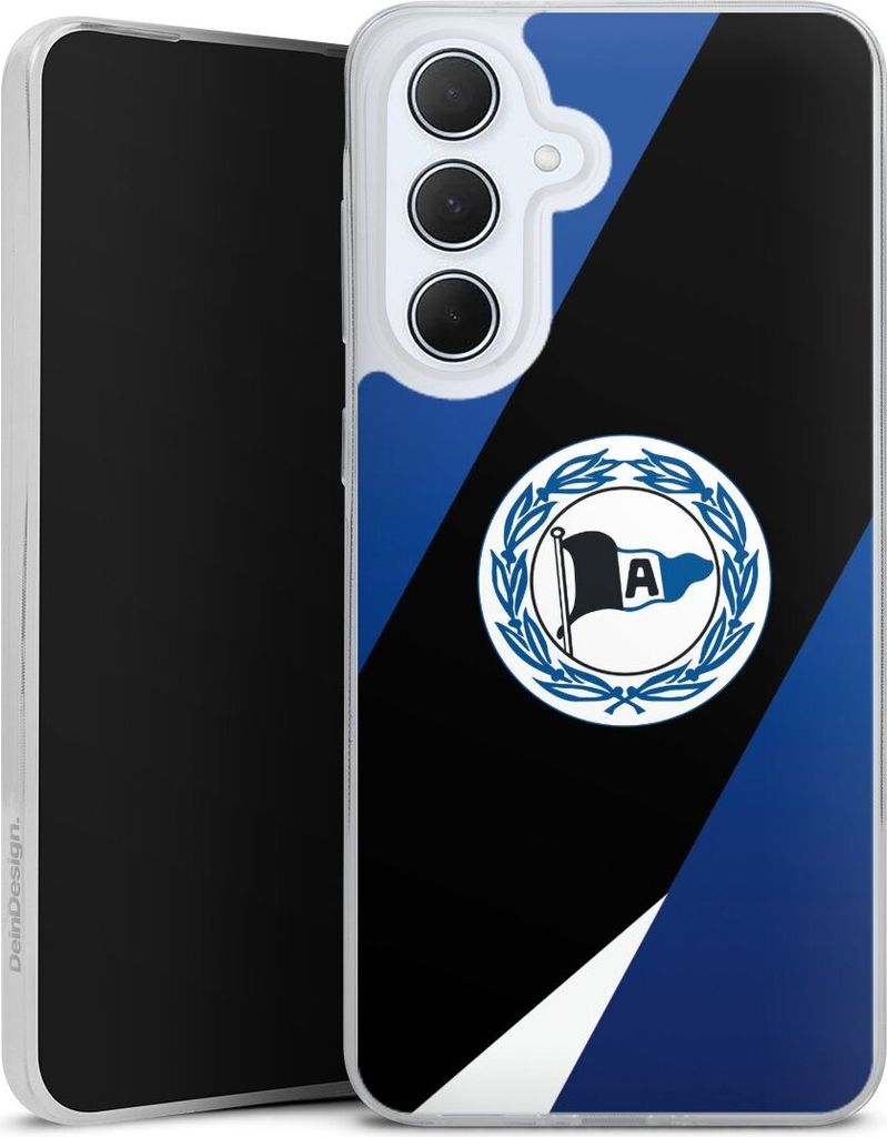 DeinDesign Slim Hülle für Samsung Galaxy A36 5G Silikon Case Ultra Dünn Handyhülle Arminia Bielefeld DSC Offizielles Lizenzprodukt