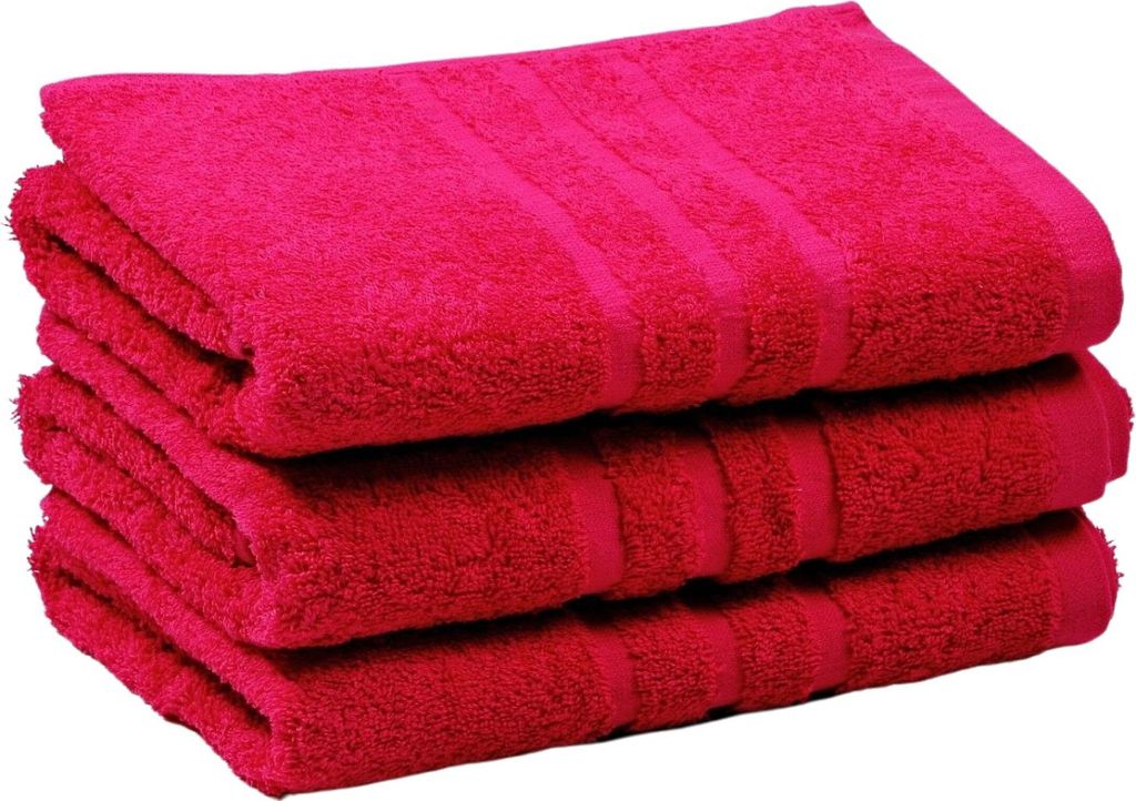 Handtuch Classic 70 x 140 cm purpur, 100% Baumwolle