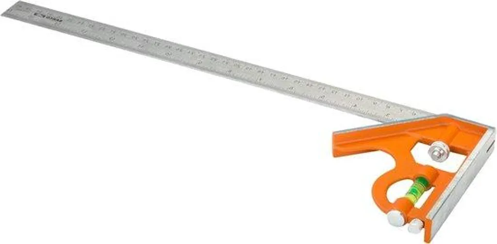 Équerre combinée multifonction 400mm pour traçage et mesure de précision