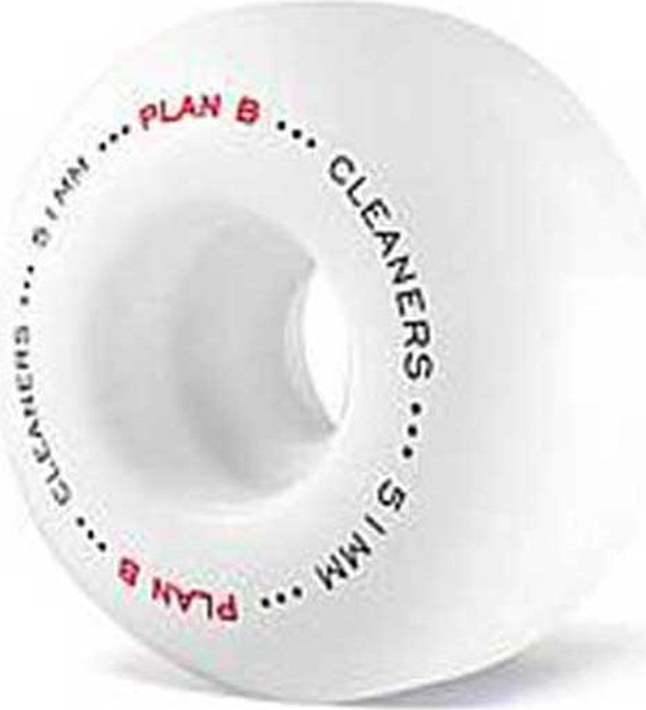 Plan B Cleanups 51 Mm 102a Skateboard-räder Weiß Weiß One Size