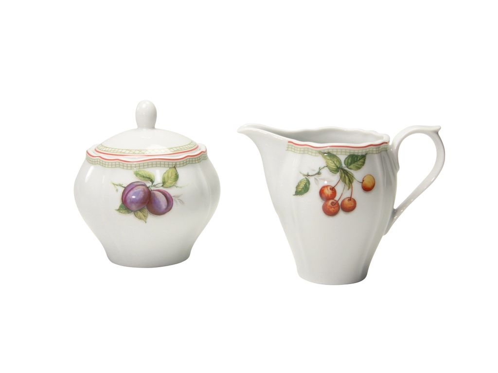 CreaTable, 17035, Flora Orchard, súprava na mlieko a cukor, Obrázok produktu 