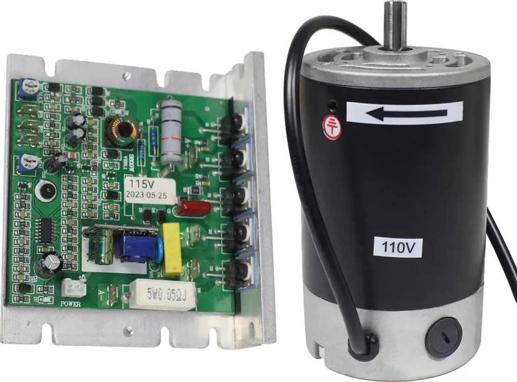 Moteur de mini-tour puissant 750W 220V avec carte de gestion de vitesse