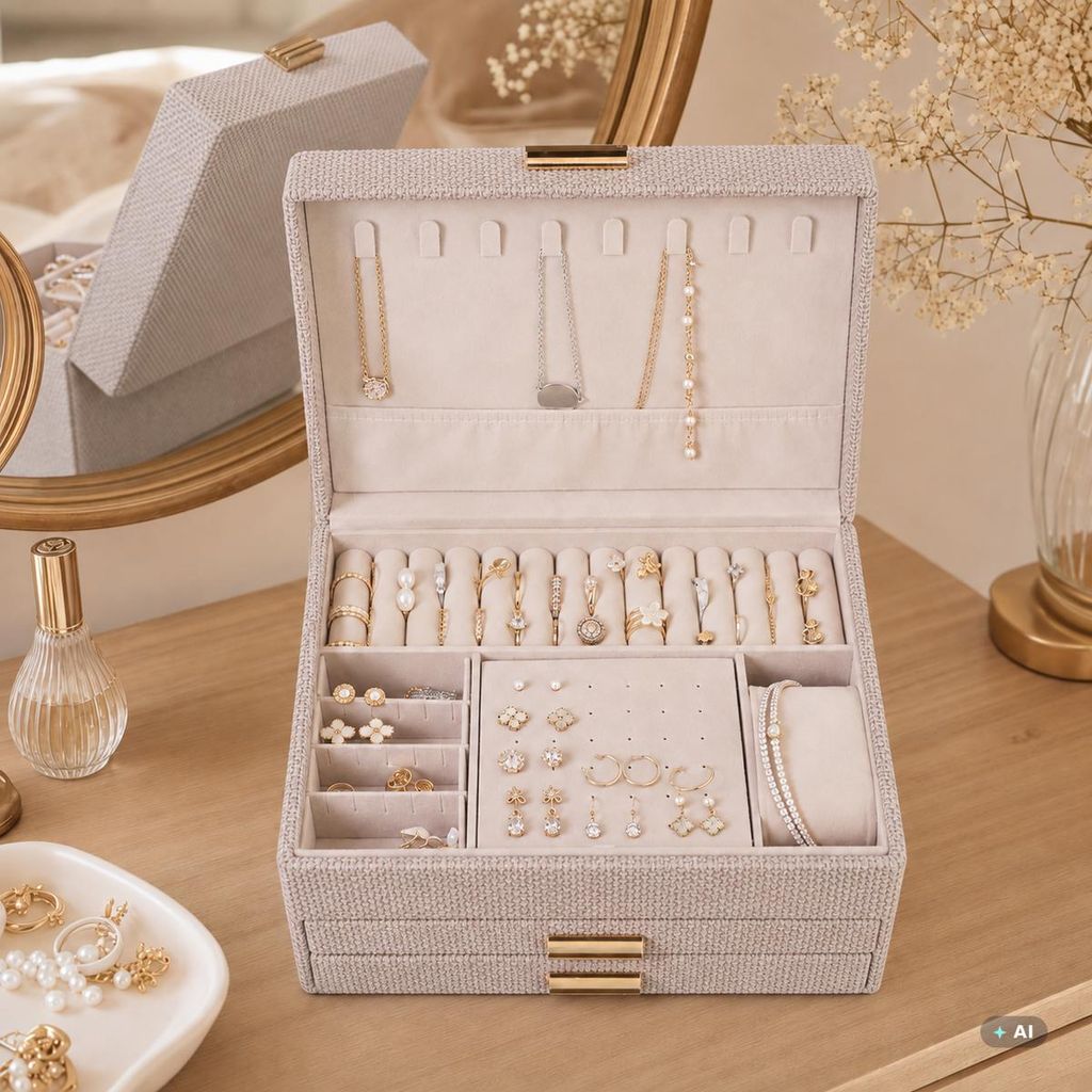 Schmuckschatulle, Schmuckbox, Schmuckkästchen, Schmuck