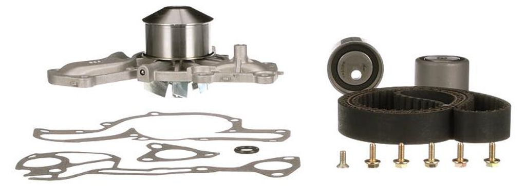 GATES KP15643XS Zahnriemensatz + Wasserpumpe für MITSUBISHI PAJERO IV (V8W, V9W) PAJERO III (V7W, V6W) L 200 / Triton Pickup (KAT, KBT) PAJERO CLA...