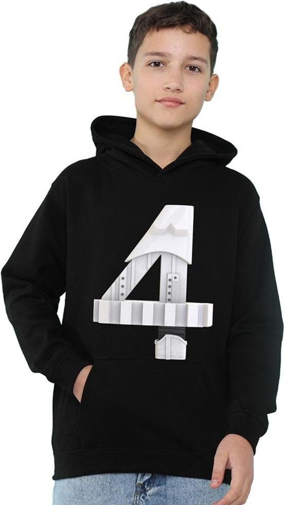 Star Wars - "4" Kapuzenpullover für Kinder TV22402 (128) (Marine)