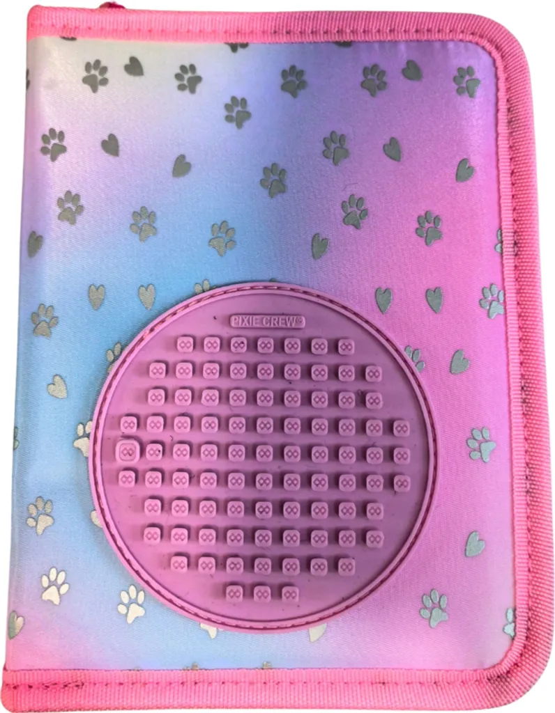 Pixie Crew Pencil Case Pink Hearts | Innovazione e Creatività 19cm