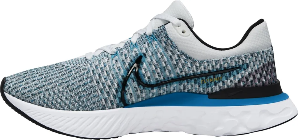 Nike React Infinity Run Fk 3 White Black Blue Orbit - Pointure 8,5 US - 2