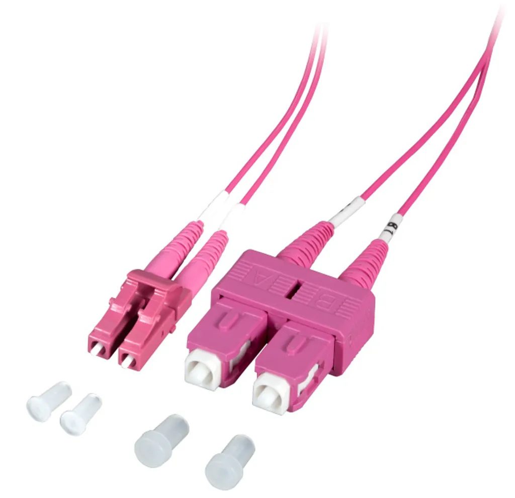 Jumper Fibra LC-SC OM4 EFB 2m 1.2mm LSZH - Prestazioni 100G
