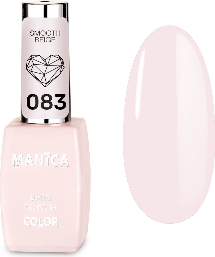 Manica LED/UV Hybrid-Nagellack 10 ml – Glattes Beige – 083