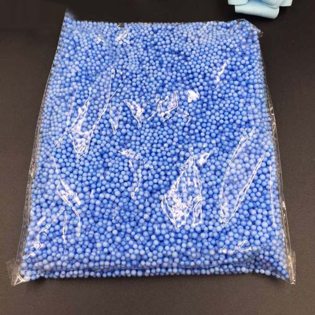 1 Pack Mini -Filterschaumperlen Balls Kunsthandwerksbedarf DIY Dekorative Perlen-Blaue Floam-Perlen-Kugeln