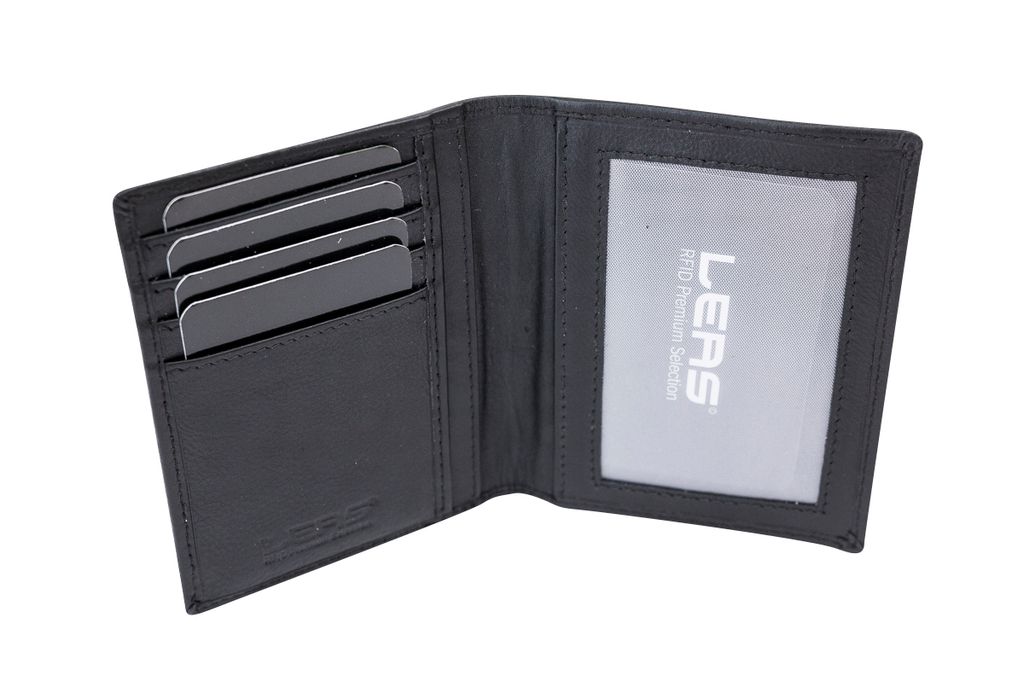 Ausweishülle Scheckkartenmappe Ausweismappe dünn mit RFID Produktbild 
