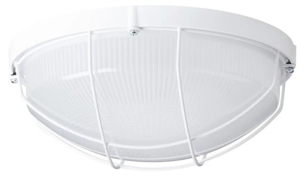 Plafonnier anti-humidité IP65 LED 15W avec capteur de mouvement Blanc