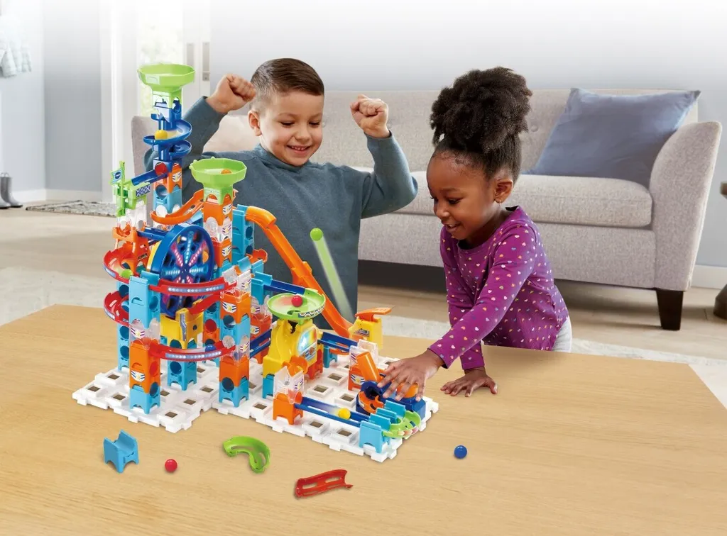 Jeu de Construction Marble Rush XL100 E - Circuit de Billes Géant - 11