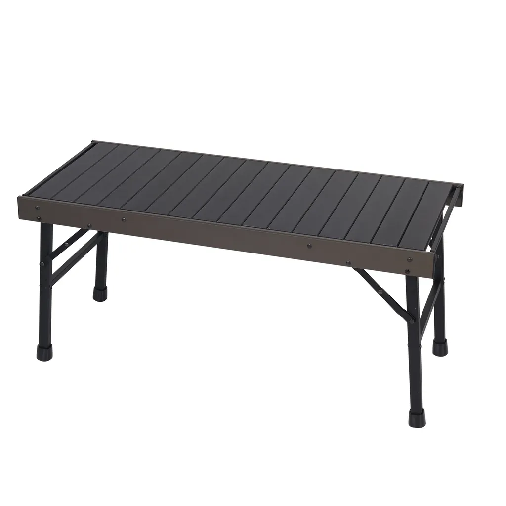Table pliante de camping légère en aluminium pour pique-nique et jardin