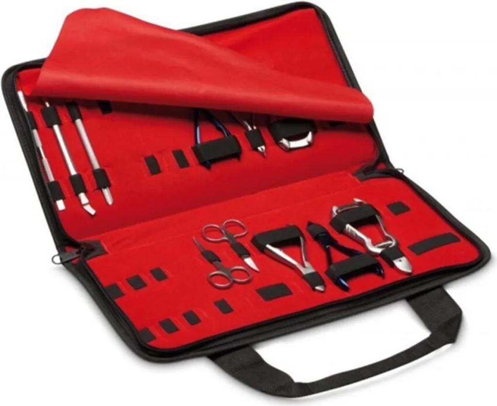 Kit de manucure complet avec 11 accessoires, trousse de soin Eurostil
