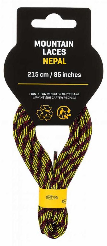 schwarz rot gelb 215 la sportiva mountain laces nepal