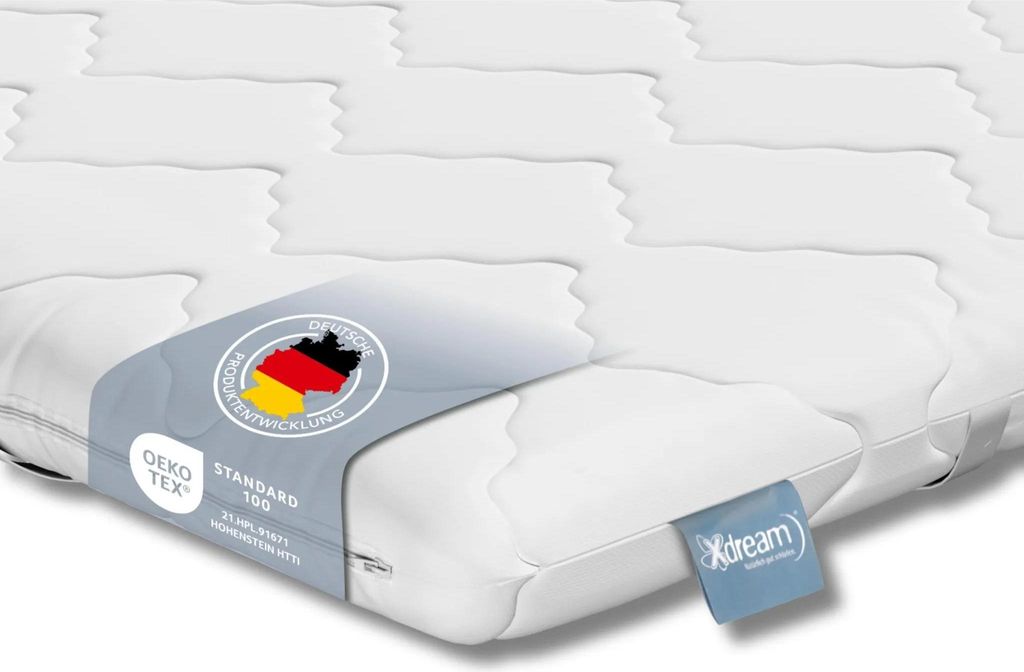 Ergonomischer Komfortschaum Topper | 200 x 200 | für alle Matratzen | XDREAM Pure Matratzenauflage
