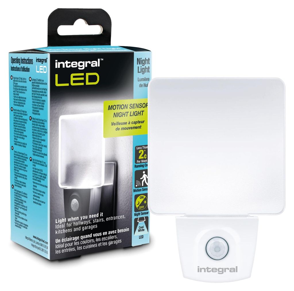 Integral - LED -Nachtlampe Integral 4000k Cool White 0,5 W Zdjęcie produktu 