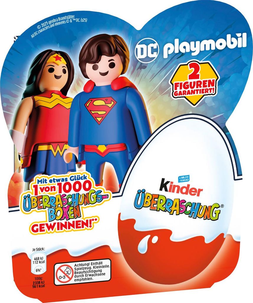 kinder Jajko Niespodzianka Classic z kremem mlecznym 20g Zdjęcie produktu 