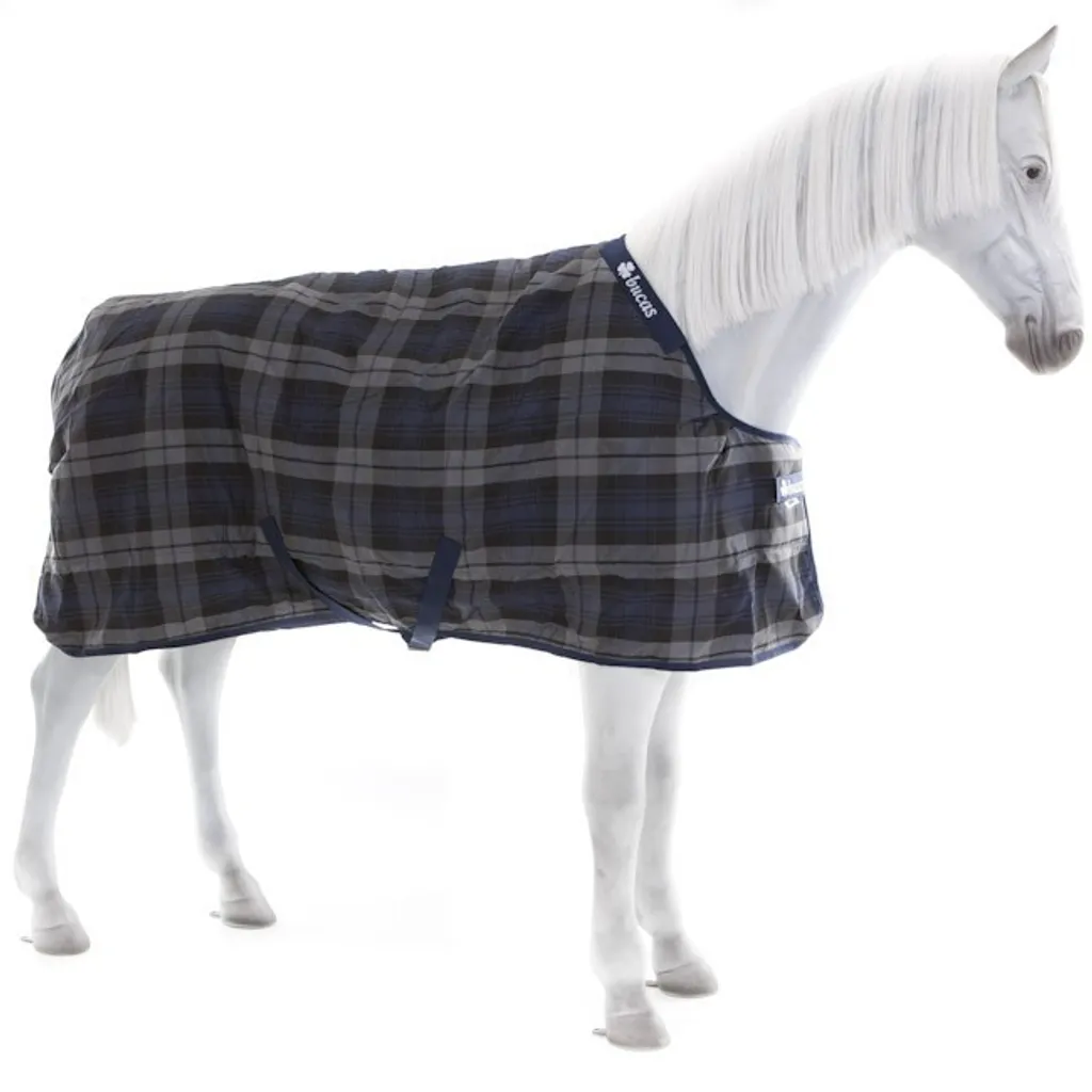 Équipement Cheval Box - Bucas Celtic Stable Medium 150g Gris Tartan