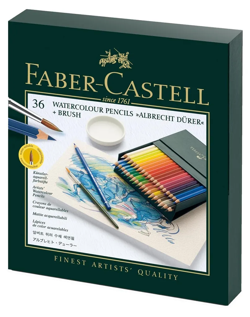 Faber-Castell 117538 Albrecht Dürer Coffret Atelier de 36 Crayons