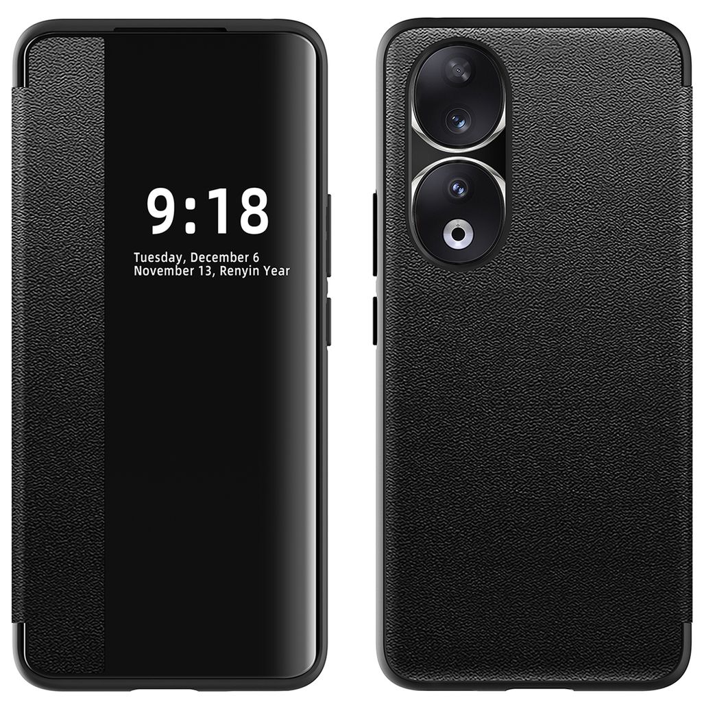 Pouzdro pro Honor 90 tenkéPolyuretankožené klopové pouzdro Obrázek produktu 