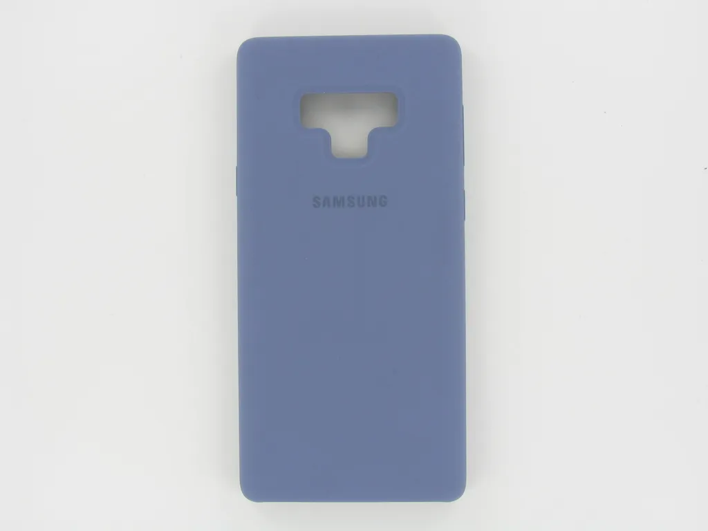 SAMSUNG EF-PN960TL Coque Silicone Bleu pour Galaxy Note 9 Originale - 10