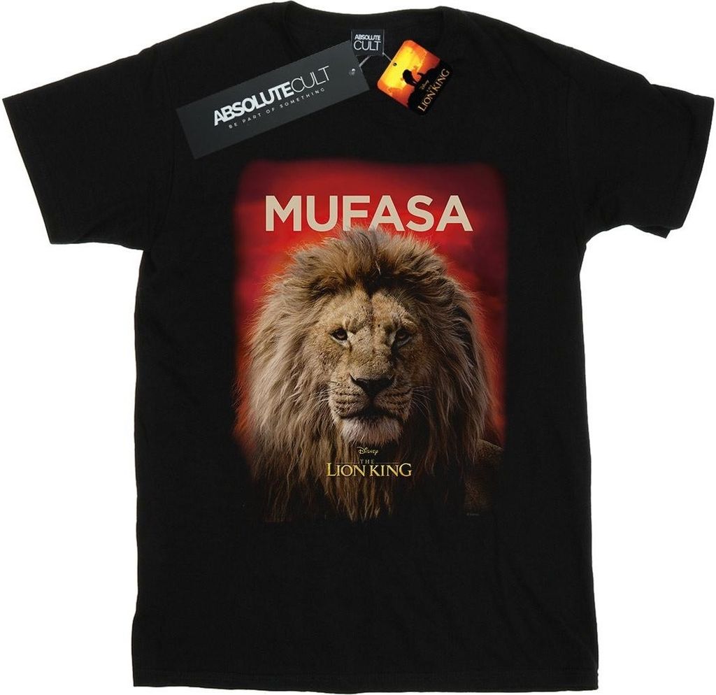 Disney - "The Lion King" T-Shirt für Herren BI32583 (XL) (Schwarz)