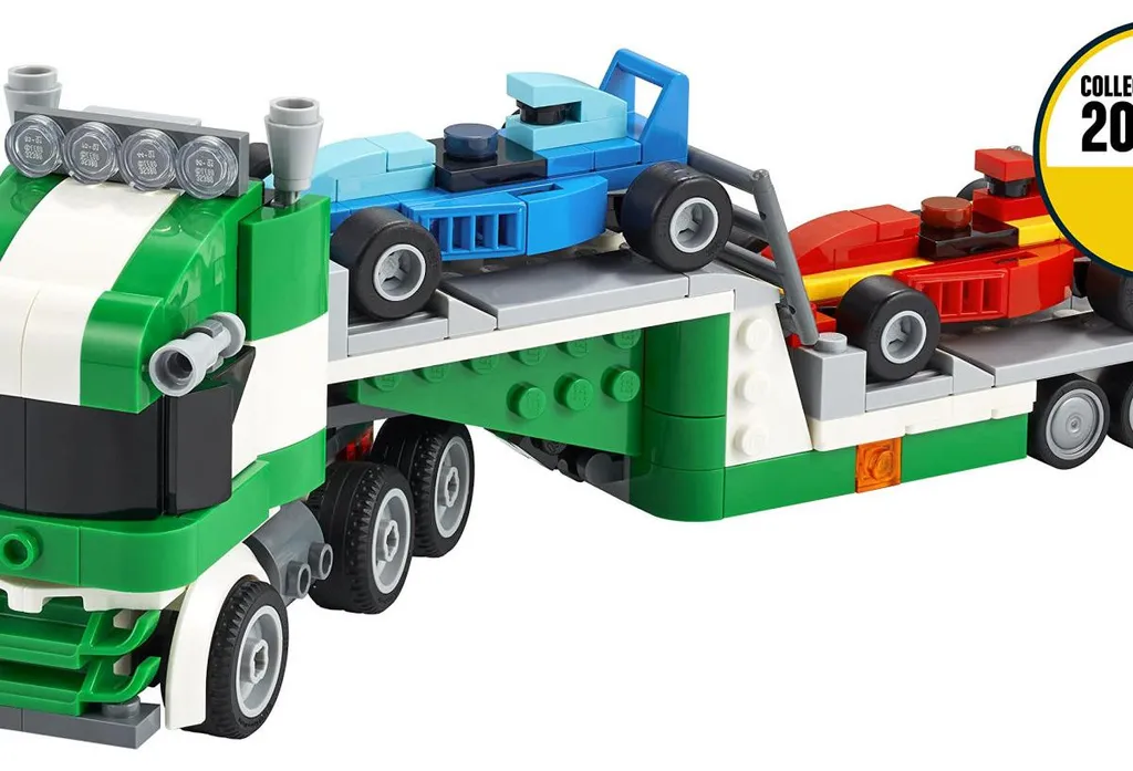 Jeu de construction camion de transport LEGO Creator 3 en 1 modulable - 50