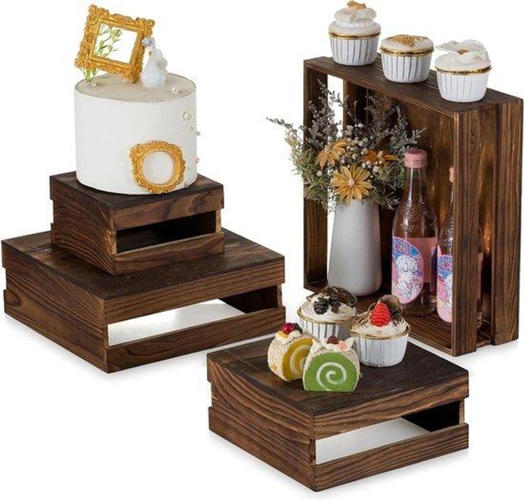 Keramik Dessertdisplay - Vintage Theevoetstuk - Organisator für Süßigkeiten - 16/21/26/31cm