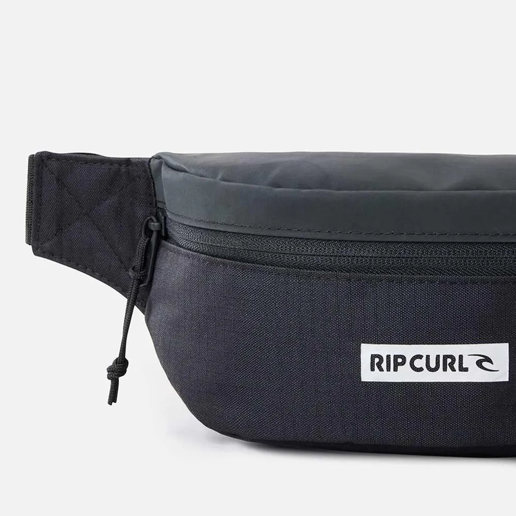 Sac Banane Noir Rip Curl Small Icons - Modèle Compact Ajustable et Chic - 5