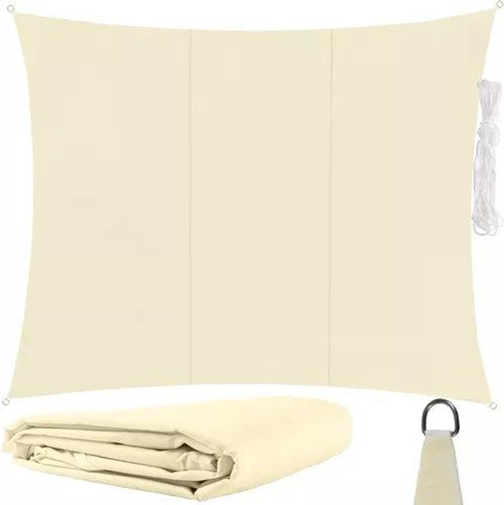 GARDLOV 23144 Tieniaca plachta 4x3 m béžová Obrázok produktu 