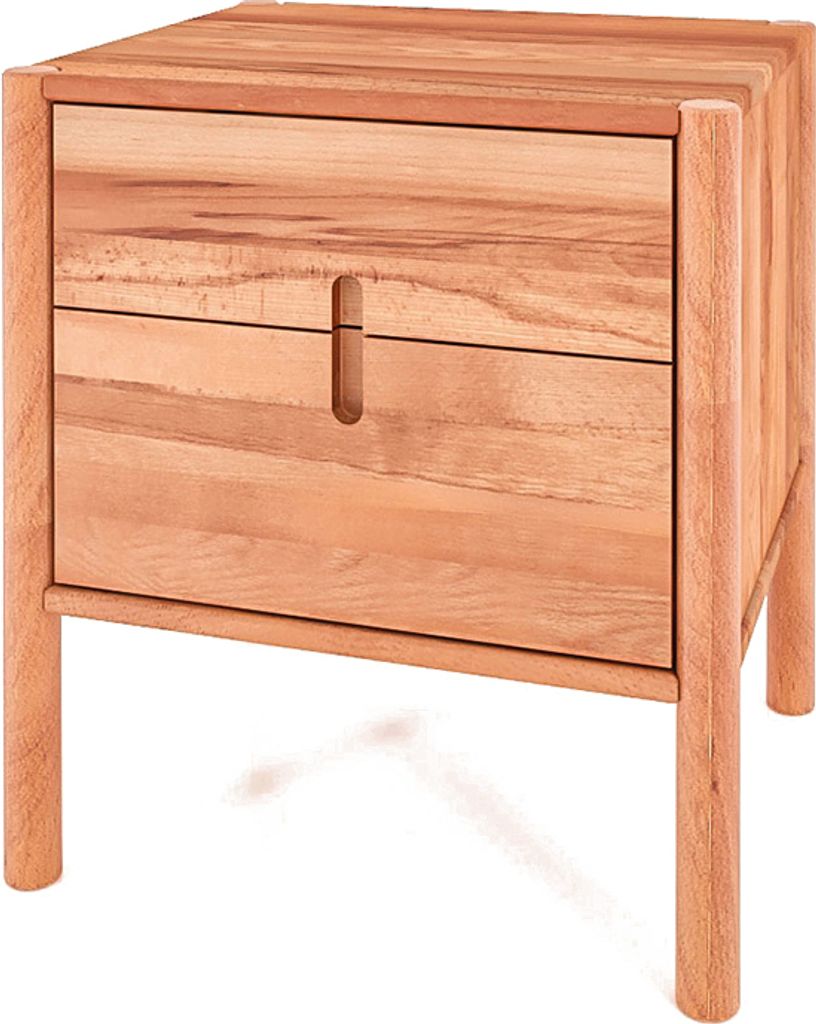 Nachtisch POLA aus Massivholz, Naturgeölt