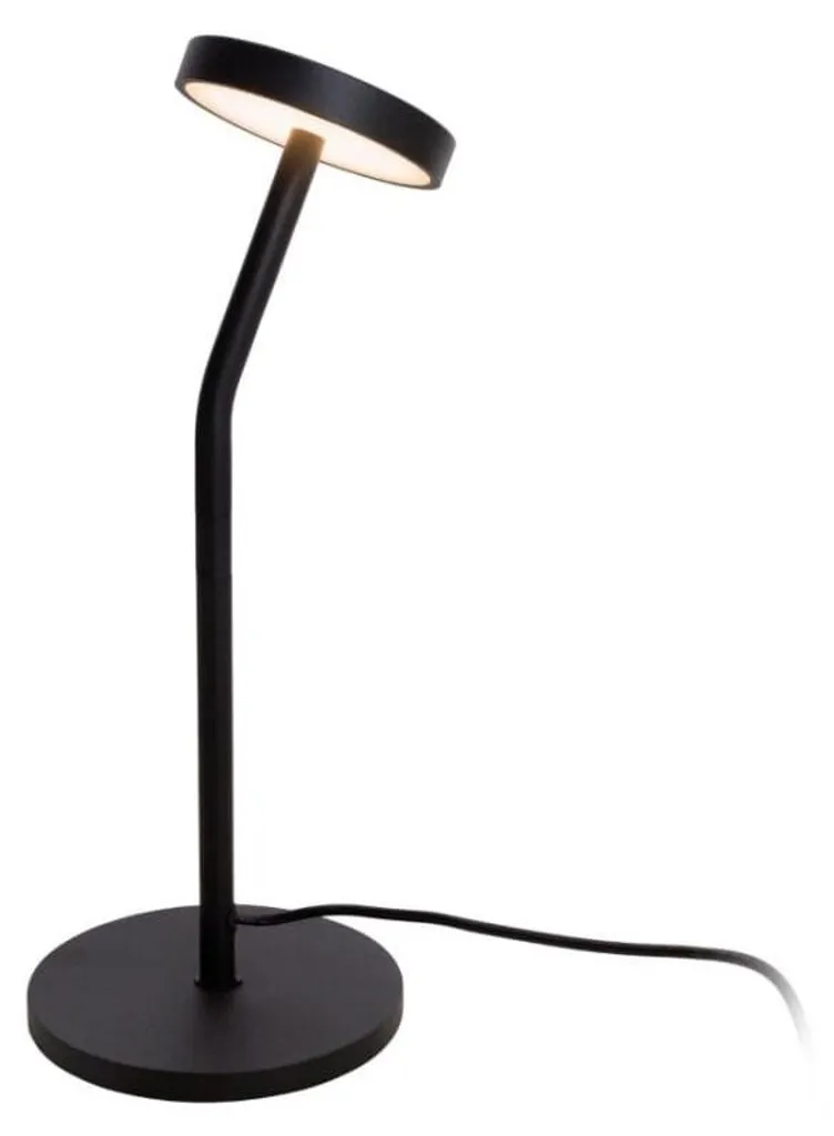Lampe de chevet LED design Ibiza noire 35cm en métal Maxlight 6W