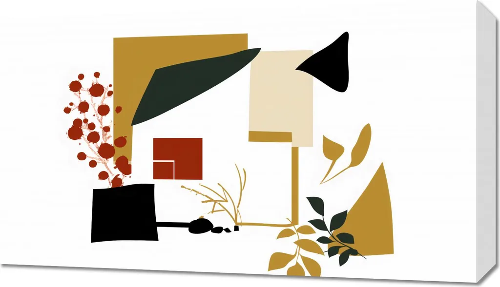 Quadro 70x40 cm Giardino spezzato