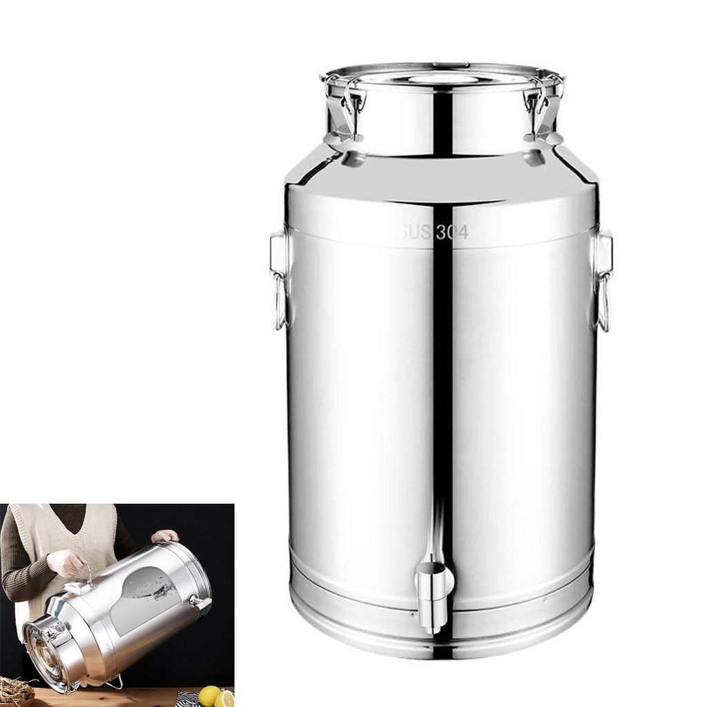Milchkanne aus Edelstahl 304, 35 l,Milcheimer, Produktbild 