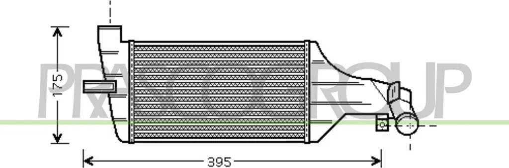 Stop Perte de Puissance : Intercooler pour Opel Astra G, Zafira A OE