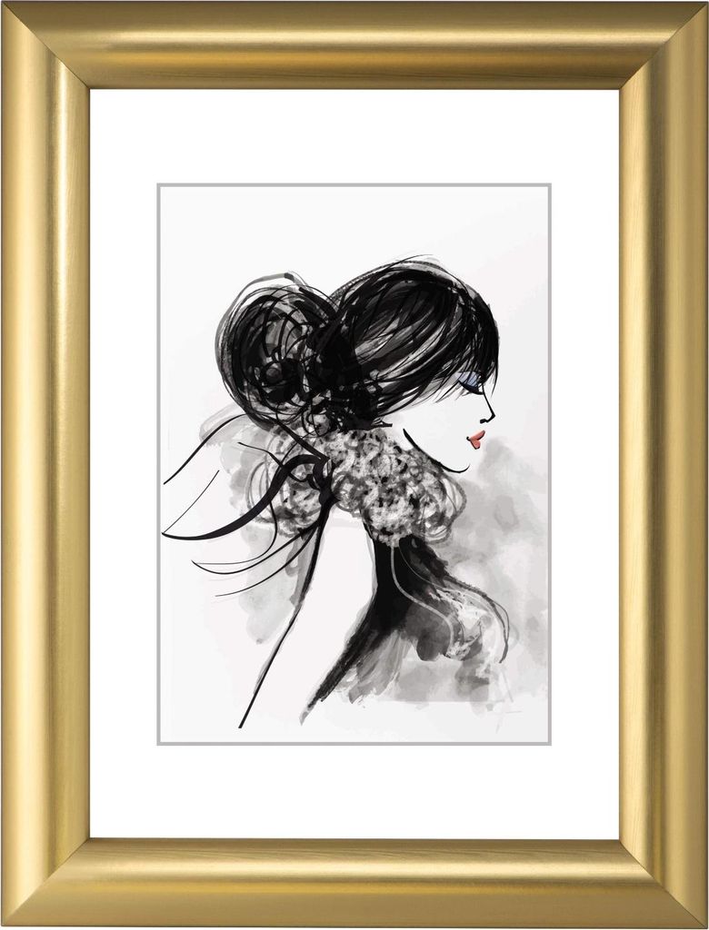 Hama plastový rám Sofia 40x50 cm zlatý Obrázok produktu 