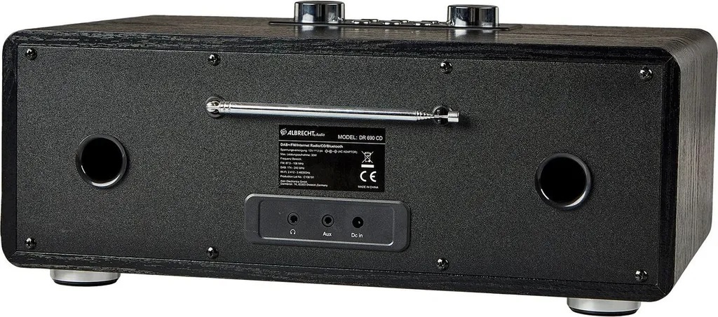 Radio Internet Albrecht DR 690 Multi-Sources DAB+ CD et Son Stéréo 20W - 6