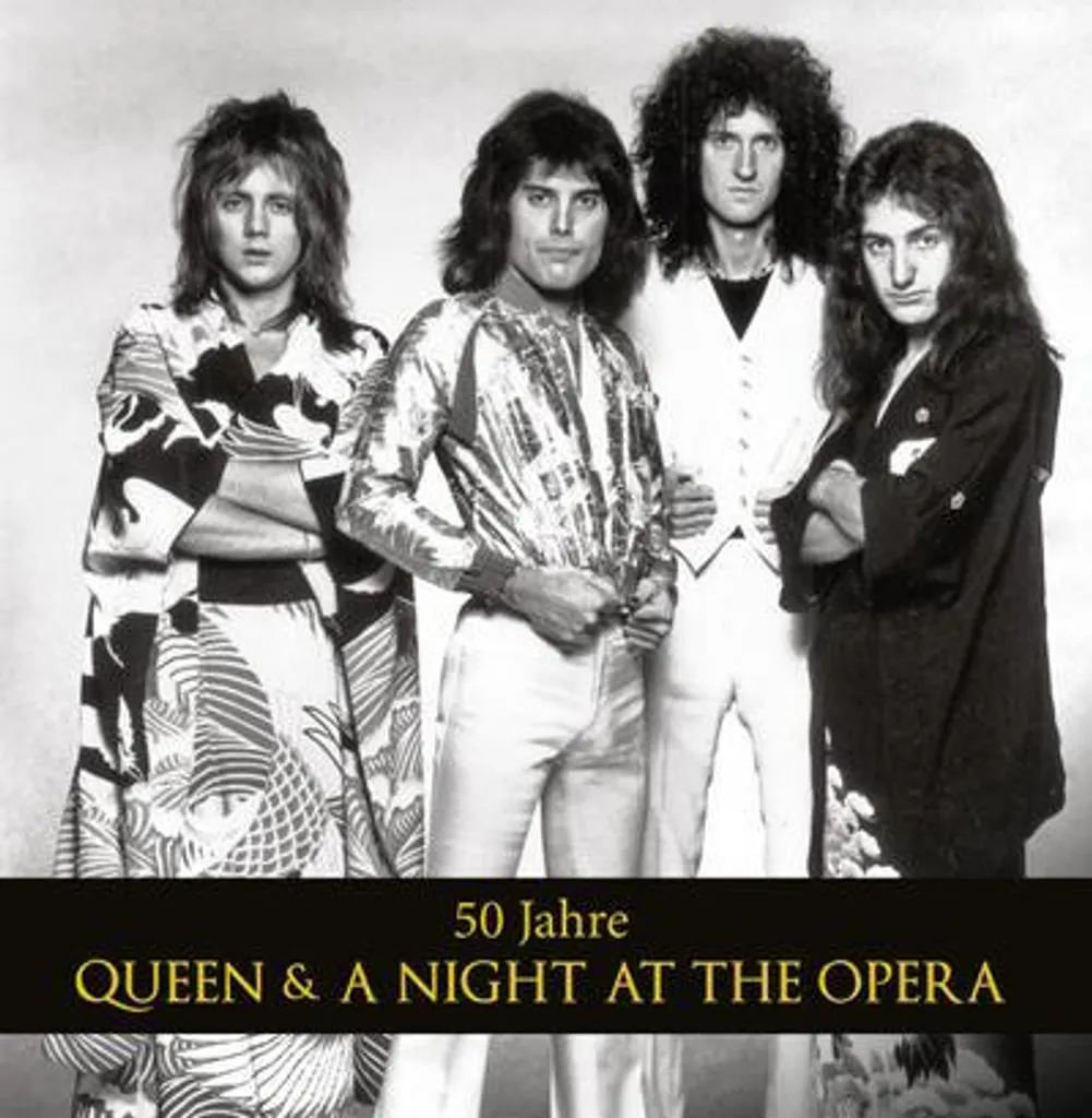 Vinyle 50 ans Queen A Night At The Opera - Édition Collector Limitée
