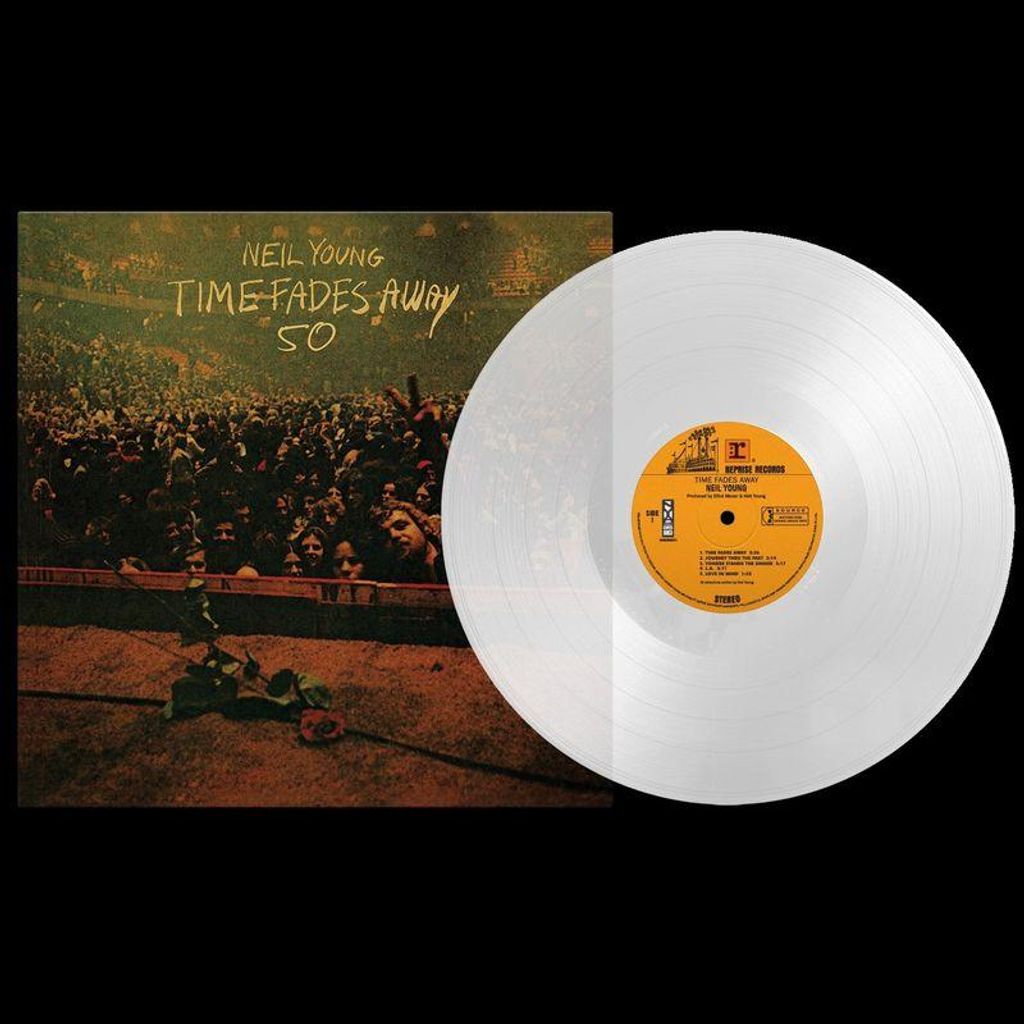 Neil Young: Neil Young: Time Fades Away (50th Anniversary) (Limited Edition) (Clear Vinyl) - Warner Music - (LP / T)