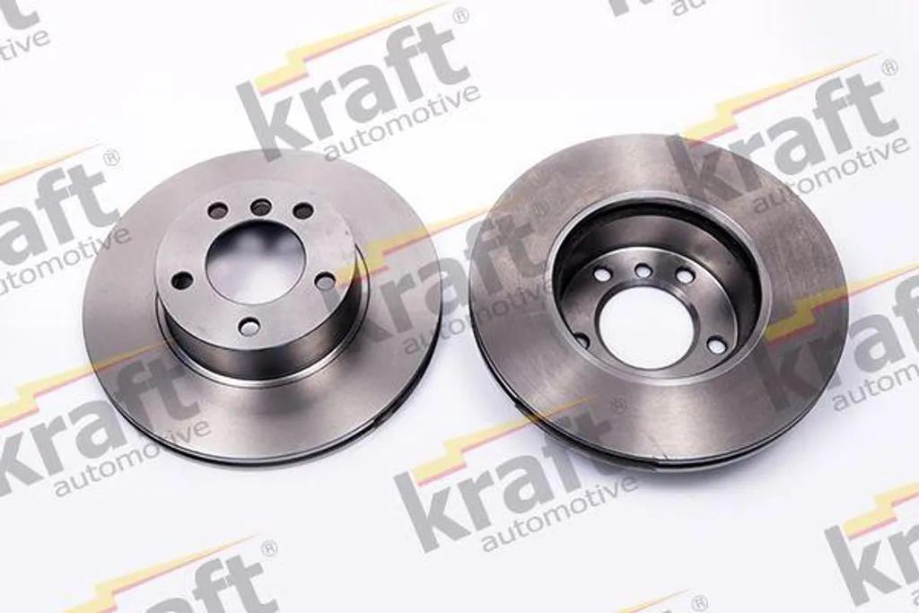 Disque de frein anti-vibration Kraft 6042800 pour BMW Série 1 E87 E81