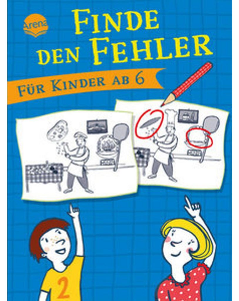 Finde den Fehler. Für Kinder ab 6 Produktbild 